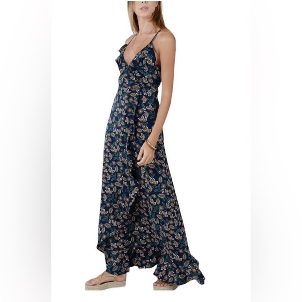 Molly Bracken LOUNA Long Dress , laced back, boho - sz XS